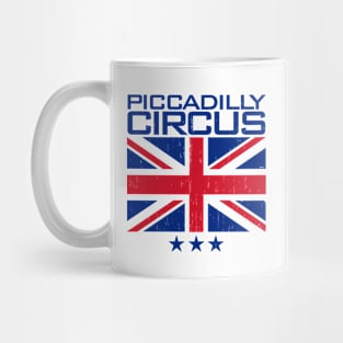 PICCADILLY CIRCUS UNION JACK Mug